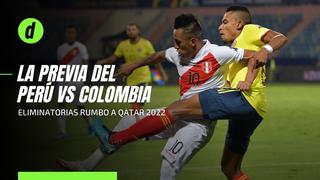 Perú vs. Colombia: la previa del partido por la fecha 15 de las Eliminatorias Qatar 2022