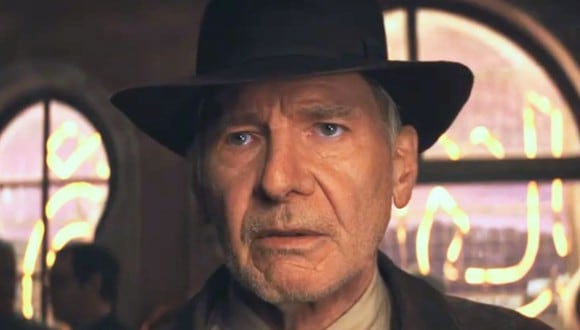 Harrison Ford regresó con su famoso papel como Indiana Jones en “El dial del destino” (Foto: Walt Disney Studios Motion Pictures)