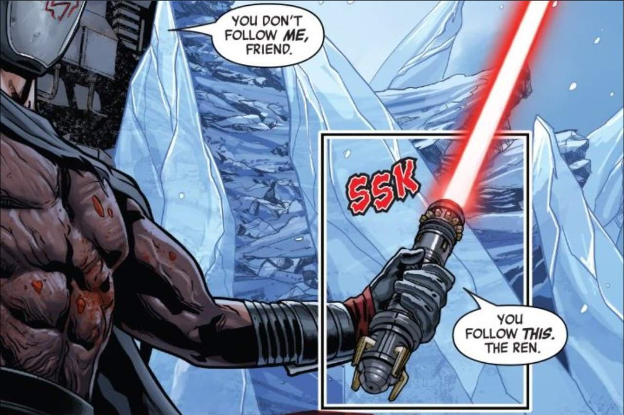 El camino del Ren es lo que guía a estos caballeros (Foto: Star Wars Cómics)