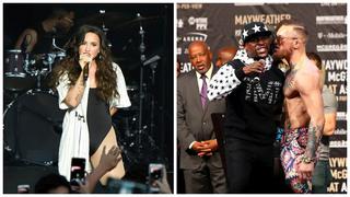 Tienen a su musa: Demi Lovato será la artista invitada para el Mayweather vs McGregor