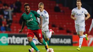 Con Farfán: Lokomotiv empató sin goles ante el Copenhague por la Europa League