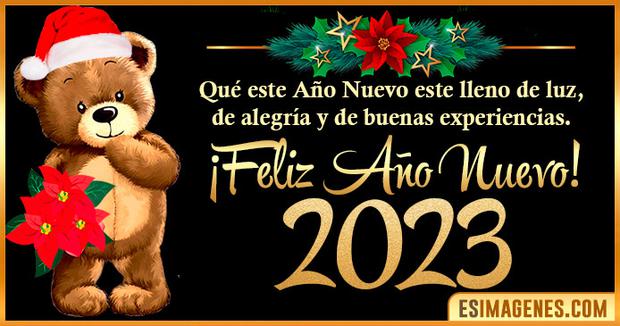Frases, Feliz Año Nuevo 2023: imágenes y mensajes para compartir en  Facebook y WhatsApp | Saludos | Postales | Bienvenido 2023 | Colombia | CO  | COLOMBIA | DEPOR