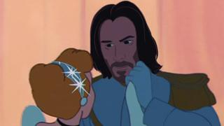 ¿Keanu Reeves como príncipe de Disney? Así se vería John Wick en los clásicos animados