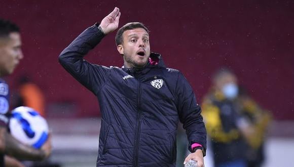 Martín Anselmi analizó el partido de vuelta entre Melgar e Independiente del Valle. (Foto: AFP)