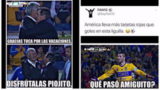 Adiós a las 'Águilas: los mejores memes de la goleada de Tigres al América por la Liga MX