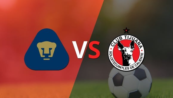 Pumas UNAM y Tijuana hacen su debut en el campeonato