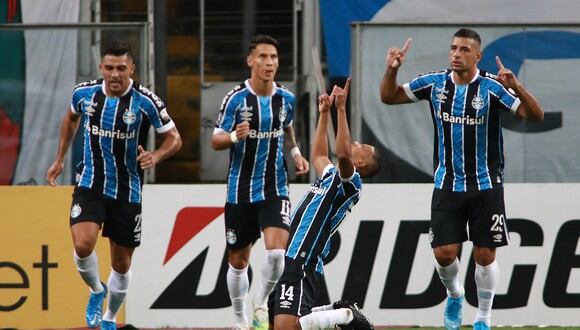 Gremio ganó por goleada a Ayacucho FC en el Arena do Gremio por Copa Libertadores 2021. (Foto: @Libertadores)