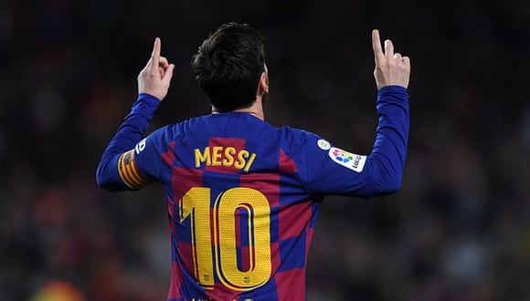 Lionel Messi comunicó la decisión de todos los futbolistas del Barcelona. (Foto: Getty Images)