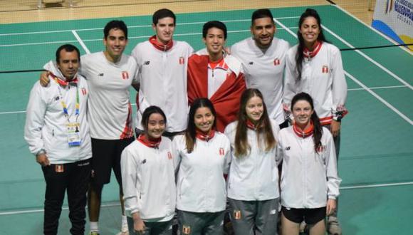 Perú ganó medalla de oro en equipos mixtos de bádminton. (Foto: Comité Olímpico Perú)