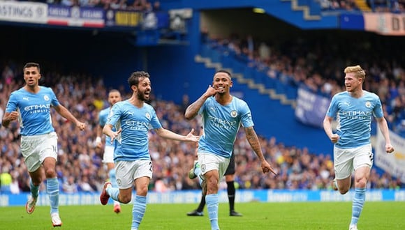 Manchester City venció al Chelsea de visita con gol de Jesus. (Getty)