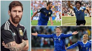 La segunda piel: las camisetas alternas de Argentina en la historia de los Mundiales