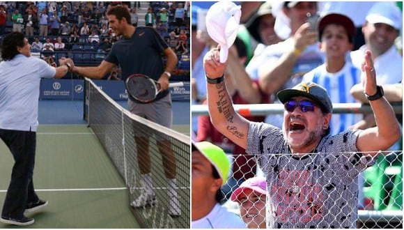 Figuras del tenis se despidieron de Diego Maradona con sentidos mensajes. (Difusión)