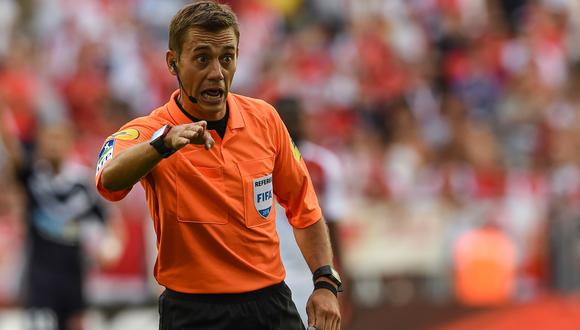 Clément Turpin será el árbitro de la final de Champions League. (Foto: AFP)