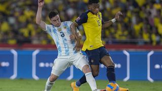 Empate sobre el final: Ecuador y Argentina igualaron 1-1 por las Eliminatorias Qatar 2022