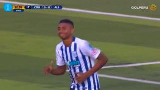 En primera llegada de peligro de Alianza Lima: Aldair Fuentes perdió ocasión de gol (VIDEO)