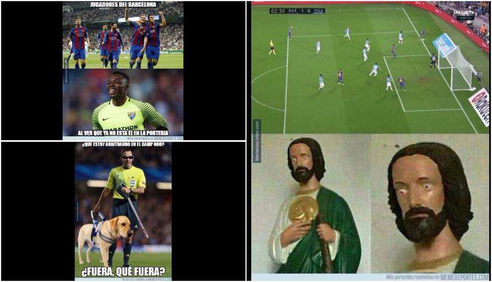 Los memes tras la victoria de Barcelona con polémico gol de Deulofeu (Meme Deportes).