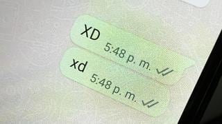 WhatsApp: en qué se diferencia “XD” de “xd” en tus conversaciones