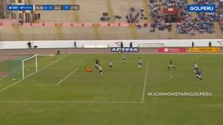 ¡Estaba solo! Balboa intentó 'picarla' y falló de manera increíble el primer gol para Alianza Lima ante Municipal