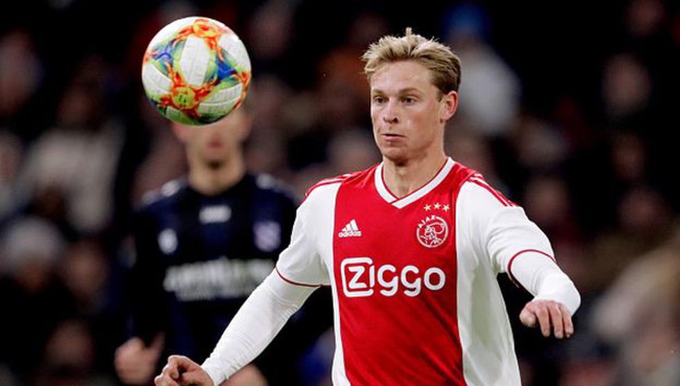 Frenkie de Jong dejará el Ajax al final de la temporada. (Foto: Getty Images)
