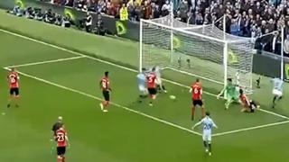 ¡Ahí, de '9'! Sergio Agüero anotó el 2-0 del Manchester City contra Southampton [VIDEO]