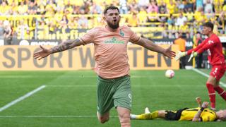 Tres goles en seis minutos: lo loca remontada del Werder Bremen sobre Dortmund [VIDEO]
