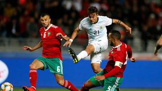 Sufre hasta el último: Argentina derrotó 1-0 a Marruecos por amistoso internacional