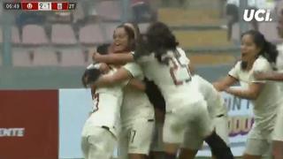 El autogol íntimo que puso el 2-1 a favor de Universitario de Deportes en el fútbol femenino [VIDEO]