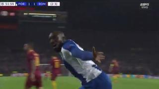 ¡Tiembla 'La Loba'! El gol de Moussa Marega con el que Porto fuerza el alargue ante la Roma [VIDEO]