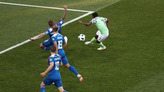 Lo celebra toda Argentina: el golazo de Ahmed Musa a Islandia tras soberbio control y definición [VIDEO]