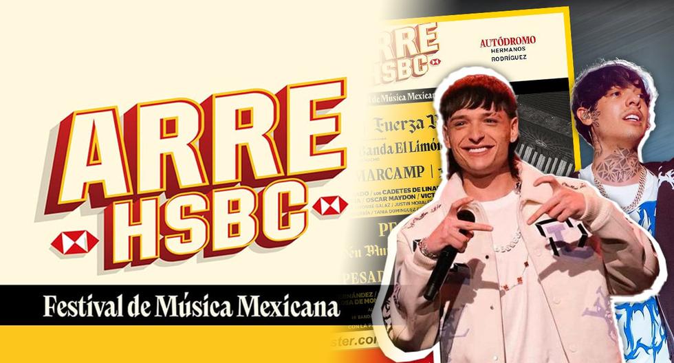 Arre HSBC Festival 2023 na CDMX: Kiedy wystąpią artyści i ceny biletów |  Meksyk |  Meksyk |  Meksyk
