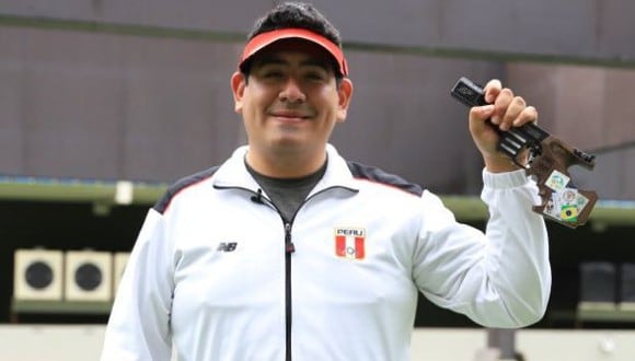 Marko Carrillo en Tokio 2020: peruano buscará su pase a la final este domingo en la modalidad de pistola 25 metros (Foto: IPD)