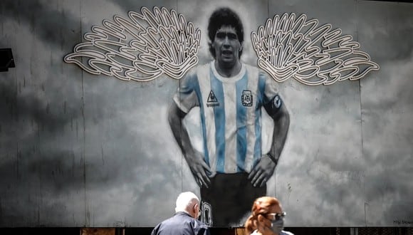 Diego Maradona falleció el 25 de noviembre del 2020. (Foto: Agecnias)