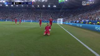 ¡Cabezazo y gol! Youssef anota para el 0-1 de Manchester City vs. Sevilla [VIDEO]