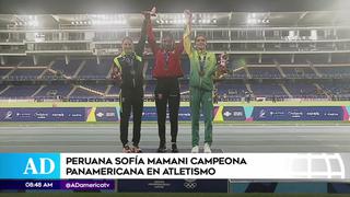 Oro para Perú: Sofía Mamani consiguió la primera presea dorada en atletismo