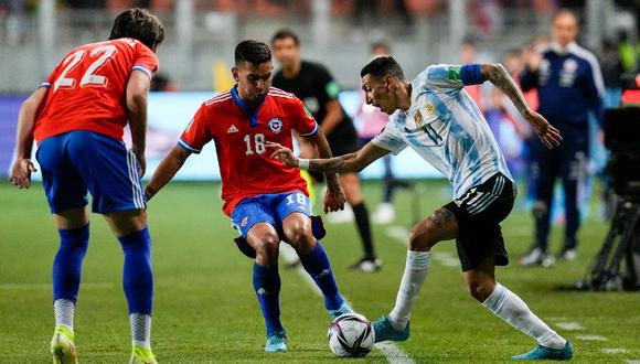 Chile perdió 2-1 ante Argentina, por la fecha 15 de las Eliminatorias Qatar 2022 (FOTO: AFP)