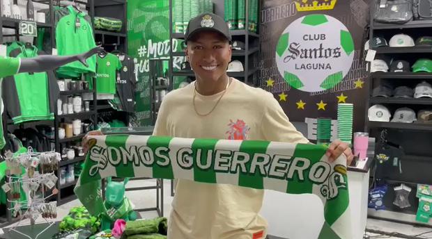 Santos Laguna será el cuarto equipo que Pedro Aquino defenderá en México. (Foto: Santos Laguna)