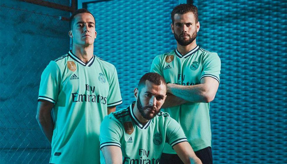 Así es la tercera camiseta de Real Madrid para la temporada 2019-20. (Foto: Real Madrid)