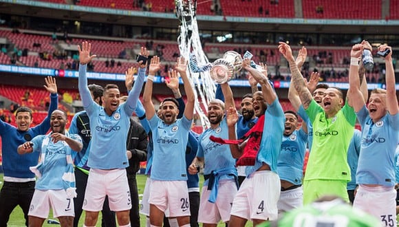 Manchester City se coronó campeón de la último edición de la FA Cup tras vencer al Watford en la final. (Foto: Getty Images)