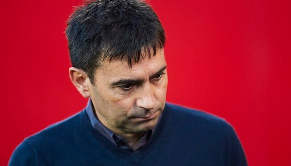 Asier Garitano dejó de ser entrenador del Deportivo Alavés tras acumular cinco derrotas consecutivas (Foto: Getty Images)