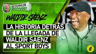 La historia detrás de la llegada de Waldir Sáenz al Sport Boys
