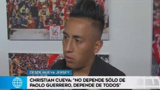 Christian Cueva: "La derrota no depende de un jugador sino de todos"