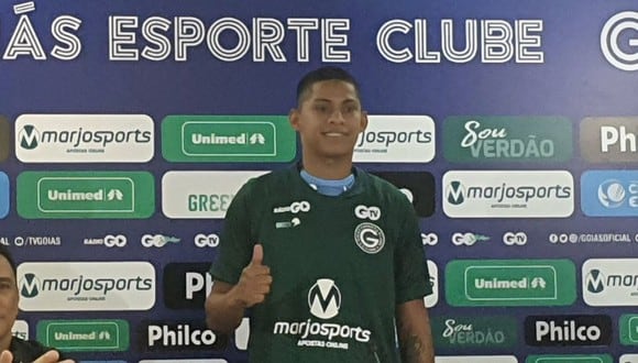 Kevin Quevedo llega a Goiás con un año de contrato.
