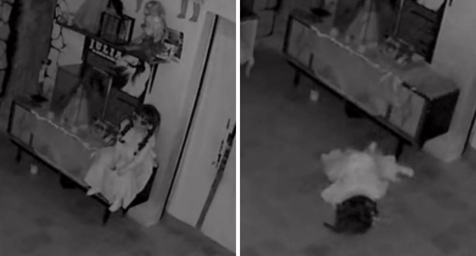 Video viral | Cámara de seguridad capta el 'movimiento' de la 'Annabelle  yucateca' en un museo | YouTube | OFF-SIDE | DEPOR