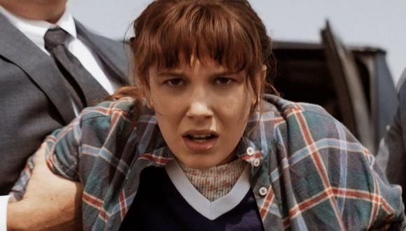 Millie Bobby Brown como Once / Jane Hopper, una joven con habilidades telepáticas y psicoquinéticas que creció en los laboratorios Hawkins (Foto: Netflix)