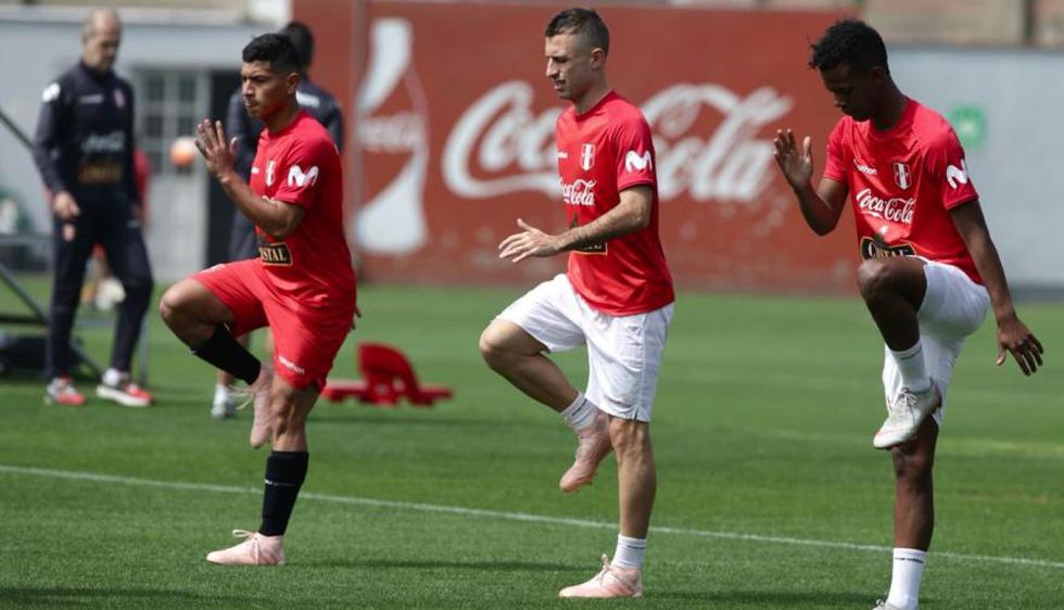 Selección Peruana entrena por segundo día en la Videna con jugadores locales. (Fotos: @SeleccionPeru)