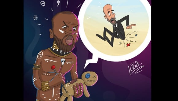 La maldición africana que pesa sobre Guardiola por parte del agente de Touré. (Foto: Twitter desporter)