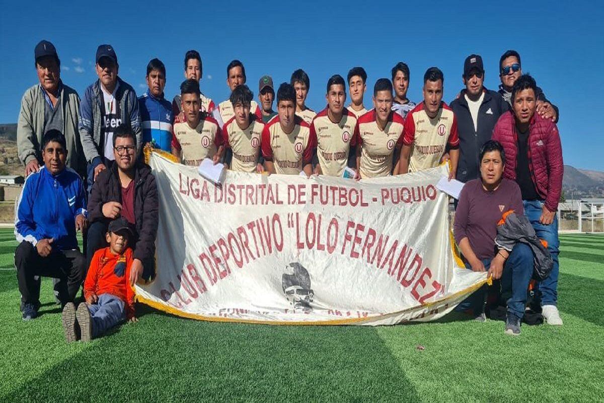 Club Deportivo Lolo Fernández, equipo de Puquio, departamento de Ayacucho. (Facebook)