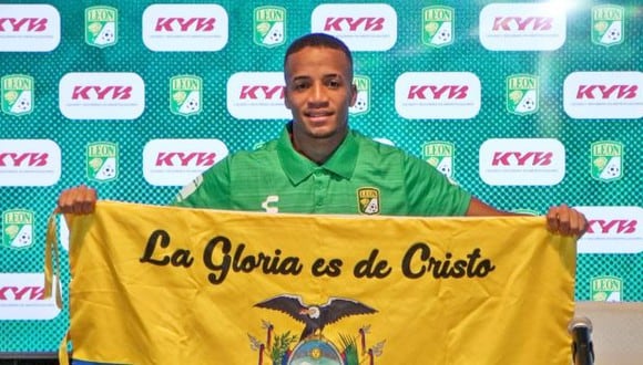 Byron Castillo tendrá en León su primera experiencia en un club extranjero. (Foto: Club León)