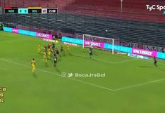 Dedicado a Carlitos: Izquierdoz se elevó y marcó el 1-0 del Boca Juniors vs. Newell’s [VIDEO]