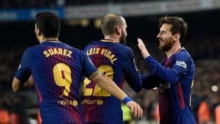Coutinho debuta, Messi y Suárez marcan y el Barza elimina al Espanyol: pase a semifinales de Copa del Rey